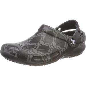imageCrocs Unisex Adult Bistro Graphic ClogsBlack Black Smoke 05m
