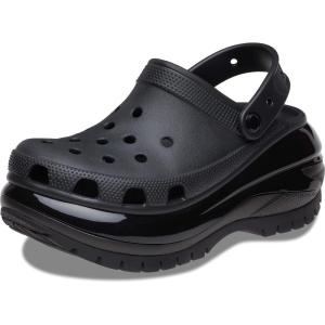 imageCrocs Unisex Adult Mega Crush ClogsBlack