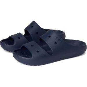 imageCrocs Unisex Classic Sandals 20 SlideNavy