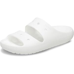 imageCrocs Unisex Classic Sandals 20 SlideWhite