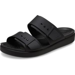 imageCrocs Womens Brooklyn Buckle Low SandalBlack