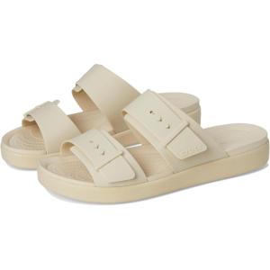 imageCrocs Womens Brooklyn Buckle Low SandalSandstone