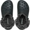 imageCrocs UnisexAdult Classic Fleece Lined Clogs Fuzzy Slippers for Women and MenBlack