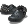 imageCrocs UnisexAdult Classic Fleece Lined Clogs Fuzzy Slippers for Women and MenBlack