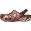 imageCrocs UnisexAdult Classic Marbled Tiedye ClogDark ClayMulti