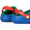 imageCrocs UnisexChild Classic Lined Clog Little Big KidBlue BoltMulti