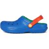 imageCrocs UnisexChild Classic Lined Clog Little Big KidBlue BoltMulti