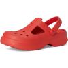 imageCrocs UnisexChild Classic Mary Jane Clogs Little Big KidCherry Red