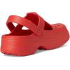imageCrocs UnisexChild Classic Mary Jane Clogs Little Big KidCherry Red