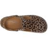 imageCrocs UnisexChild Classic Mary Jane Clogs Little Big KidSepiaLeopard