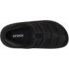 imageCrocs UnisexChild Classic Puff Moc Little Big Kid SlipperBlackBlack