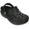 imageCrocs UnisexChild Classic Tie Dye Lined Clog  Kids SlippersBlackBlack