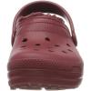 imageCrocs UnisexChild Classic Tie Dye Lined Clog  Kids SlippersBrick Red