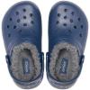 imageCrocs UnisexChild Classic Tie Dye Lined Clog  Kids SlippersNavyCharcoal