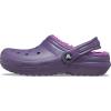 imageCrocs UnisexChild Classic Tie Dye Lined Clog  Kids SlippersNightshade