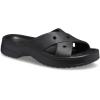 imageCrocs Womens Cross Strap SandalsBlack