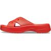 imageCrocs Womens Cross Strap SandalsCherry Red