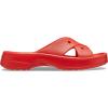 imageCrocs Womens Cross Strap SandalsCherry Red