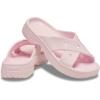 imageCrocs Womens Cross Strap SandalsPink Milk
