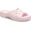 imageCrocs Womens Cross Strap SandalsPink Milk