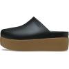 imageCrocs Womens Dylan Platform Clog Mule Platform Shoes for WomenBlackSepia