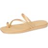 imageCrocs womens Miami Toe Loop SandalMetallic Gold