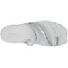 imageCrocs womens Miami Toe Loop SandalMetallic Silver