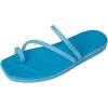 imageCrocs womens Miami Toe Loop SandalTinted Glass