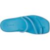 imageCrocs womens Miami Toe Loop SandalTinted Glass