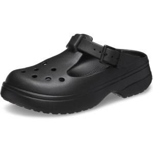imageCrocs UnisexAdult Classic Clogs Mary Janes for WomenBlack