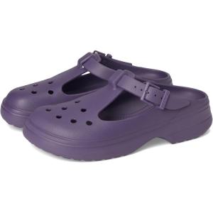 imageCrocs UnisexAdult Classic Clogs Mary Janes for WomenNightshade