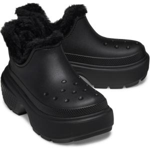 imageCrocs UnisexAdult Stomp Lined Shorty Boots AnkleBlackBlack