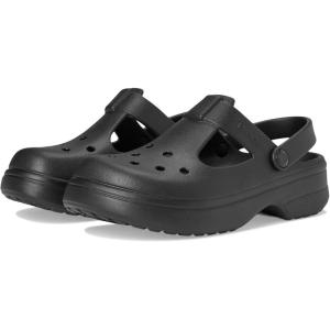 imageCrocs UnisexChild Classic Mary Jane Clogs Little Big KidBlack