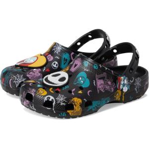 imageCrocs UnisexChild Jack Skellington Nightmare Before Christmas Classic Clogs Little Big KidMulti