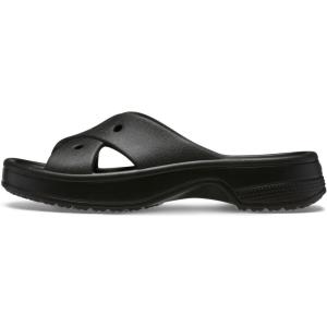 imageCrocs Womens Cross Strap SandalsBlack