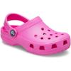 imageCrocs BabyGirls Classic Littles Clogs InfantElectric Pink