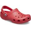 imageCrocs BabyGirls Classic Littles Clogs InfantVarsity Red