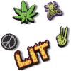 imageCrocs Jibbitz 5PackIts Lit