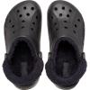 imageCrocs Unisex Adult Baya Lined Fuzz Strap ClogsBlackBlack
