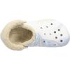 imageCrocs Unisex Adult Baya Lined Fuzz Strap ClogsWhiteMulticolor