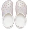 imageCrocs Unisex Adult Classic Glitter ClogWhiteMulti