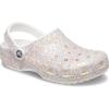 imageCrocs Unisex Adult Classic Glitter ClogWhiteMulti