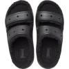 imageCrocs Unisex Classic Cozzzy SandalBlackBlack