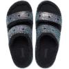 imageCrocs Unisex Classic Cozzzy SandalBlackMulti Glitter
