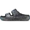 imageCrocs Unisex Classic Cozzzy SandalBlackMulti Glitter