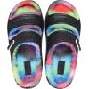 imageCrocs Unisex Classic Cozzzy SandalBlackSpray Dye