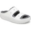 imageCrocs Unisex Classic Cozzzy SandalWhite