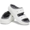 imageCrocs Unisex Classic Cozzzy SandalWhite
