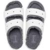 imageCrocs Unisex Classic Cozzzy SandalWhite