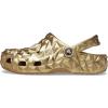imageCrocs UnisexAdult Classic Geometric ClogGold